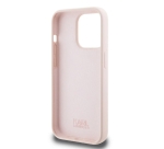 8292 Karl Lagerfeld iPhone 15 Pro Back cover case - script logo Pink