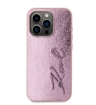 5619 Karl Lagerfeld iPhone 15 Pro Max Back cover case - Wrinkled Metal