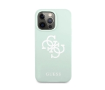 4376 Калъф Guess iPhone 13 Pro Силиконов - Мента