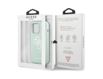 4376 Калъф Guess iPhone 13 Pro Силиконов - Мента