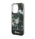 4426 Калъф Guess за iPhone 14 Pro Силикон Джунгла - Зелен