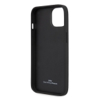 6680 BMW iPhone 14 & 13 Hardcase Backcover - Textured & Logo Stripe - Beige