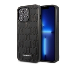 9140 Калъф Karl Lagerfeld iPhone 13 Pro Лого Монограм - Черен