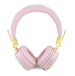 0264 Guess Guess Bluetooth Headphones - 4G Metal Logo - PinkBluetooth-Apple-Roze