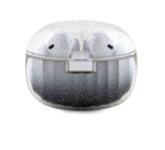 0373 Guess earphones TWS - glitter gradient - Черен