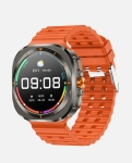 MK72 Смарт часовник 2 Каишки Watch Ultra Bluetooth 5.0 47мм - Черен