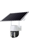 IP Соалрна Камера HY-D0113F 4G 4MP 1080P ( APP:V380PRO ) HD 360 градуса с микрофон и високоговорител и LED светлина
