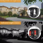 IP Соалрна Камера HY-D0113F 4G 4MP 1080P ( APP:V380PRO ) HD 360 градуса с микрофон и високоговорител и LED светлина