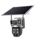 IP Соалрна Камера HY-DS022 WIFI 6MP 1080P ( APP:V380PRO ) HD 360 градуса с микрофон и високоговорител и LED светлина