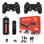 Q9 8K TV Stick с Android 11.1 – 64GB, 10 000 игри, HDMI 8K изход, гейм конзола с дистанционно и контролер