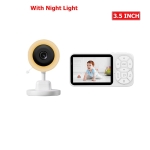 C4L RGB Бебефон с камера 3.5\"/2.8\" LCD, 2.4G безжичен, нощно виждане, двупосочно аудио и температурен сензор