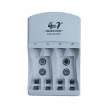 Goop GD-C804HV1 – Зарядно устройство за батерии AA/AAA и 9V Ni-MH/Ni-CD с 4 независими слота и LED индикатор