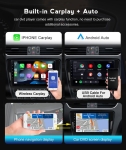 6580 Android мултимедиен плеър 4GB RAM 64GB ROM – 9\" IPS дисплей 1024x600, CarPlay, GPS, WiFi, Bluetooth
