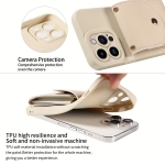 TP-110 Луксозен Кейс за Samsung S24 Ultra с връзка и портфейл - Черен