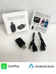 CA03 Безжичен CarPlay/Android Auto Адаптер – Dual-Band 2.4G/5.8GHz, Bluetooth 4.2, Plug & Play, Поддържа OTA