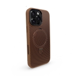 Premium Carbon MagSafe Case TP-100 за Samsung Z Flip 5 - Titanium Златист