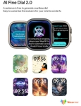 Всичко в 1 /// HK10 Pro Max (Silver) Smartwatch Смарт Чаовник 46mm – 2.02\" AMOLED дисплей