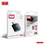 EARLDOM Преходник Earldom OT18 – USB 3.1 (женски) към USB-C (мъжки), OTG, висока скорост