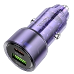 HOCO Z52 Зарядно за кола USB+USB-C PD20W + QC3.0 38W - USB към Type-C