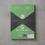 (1108) Privacy Фолио матово Против Износване за телефони за машина на протектори 18*12