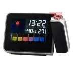 Часовник с календар, аларма и LED проекти DS-8190 - Бял , аларма, LCD, цветен екран PRO