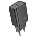 HOCO 220V Адаптер \"N60\" USB-C 20W - Черен
