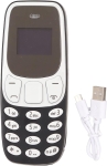 BM10 Мини мобилен телефон (Черен) – Най-малкият в света отключен Dual SIM с промяна на гласа, Bluetooth