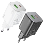 HOCO Адаптер \"N41\" PD20W+QC3.0 - Бял