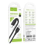 HOCO кабел X120 USB към Type-C (1M) -Черен