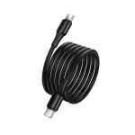 HOCO кабел X120 60W Type-C към Type-C (1M) - Черен