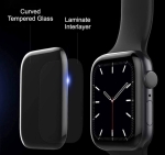 3D UV Закалено стъкло за Apple Watch 42mm (прозрачно)