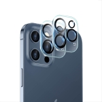 Протектор за камера С черна лайсна за iPhone 13 Pro / 13 Pro Max - Clear