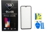 5D Черна кутия Стъклен протектор за Xiaomi Redmi Note 8 2021
