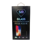 5D Черна кутия Стъклен протектор за Xiaomi Redmi Note 8 2021