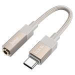 Hoco UPA32C Fresh адаптер USB-C към 3.5mm жак - Златист
