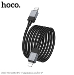 HOCO Кабел 27W \'X110\' Type-C към Lightning (1M) - Черен