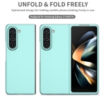 Z16 PVC case за Samsung Z Fold 7 от 2 части - Бебешко Розово