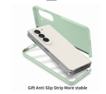 Z16 PVC case за Samsung Z Fold 7 от 2 части - Светло зелен