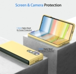 Z15 Silicone case за Samsung Z Fold 7 от 2 части - Жълт