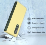 Z15 Silicone case за Samsung Z Fold 7 от 2 части - Жълт