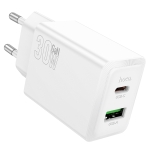 HOCO Адаптер N71 PD30W+QC3.0 - Бял