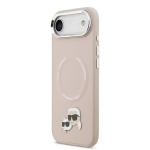 5466 KARL HC MAGSAFE PU K&C PINS PINK IP17 AIR
