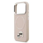 5473 KARL HC MAGSAFE PU K&C PINS PINK IP17 PRO