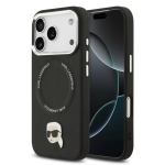 5640 KARL HC MAGSAFE PU KARL PIN BLACK IP17 PRO MAX
