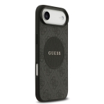 9977 GUESS HC MAGSAFE PU 4G CIRCLE W/ CLASSIC LOGO BLACK IP17 AIR