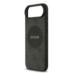 9977 GUESS HC MAGSAFE PU 4G CIRCLE W/ CLASSIC LOGO BLACK IP17 AIR