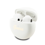 2213 GUESS TWS SMALL ROUND SCRIPT PRINT WHITE