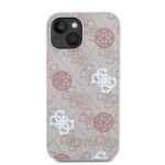 3327 GUESS HC MAGSAFE PU PEONY ON 4G BACKGROUND PINK IP15