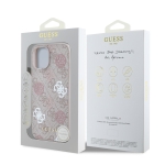 3327 GUESS HC MAGSAFE PU PEONY ON 4G BACKGROUND PINK IP15