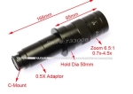 Цифров микроскоп YAXUN AK-23 с 8\" LCD монитор, 2-мегапикселова CMOS камера, VGA изход, 10X--90X непрекъснато увеличение